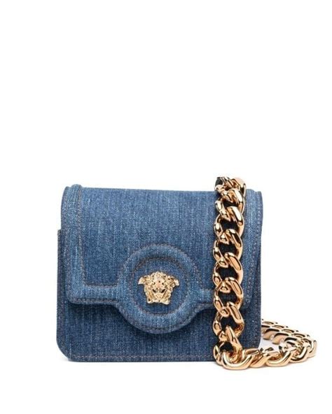 versace medusa box deep blue|Versace la medusa denim.